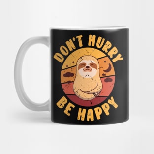 Cute Sloth Lazy Office Worker Working Sloth Statement Chill Mug